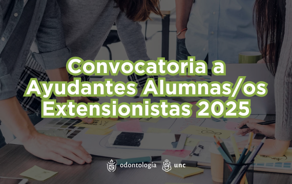 Convocatoria: ¿Querés ser ayudante extensionista?